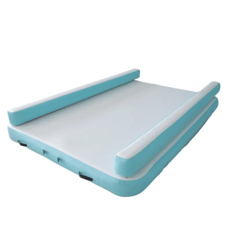 for Water Drop Suture Inflatable Boat Floating Bridge Platform for Yoga Fishing Outdoor Activities Durable Stable Floating