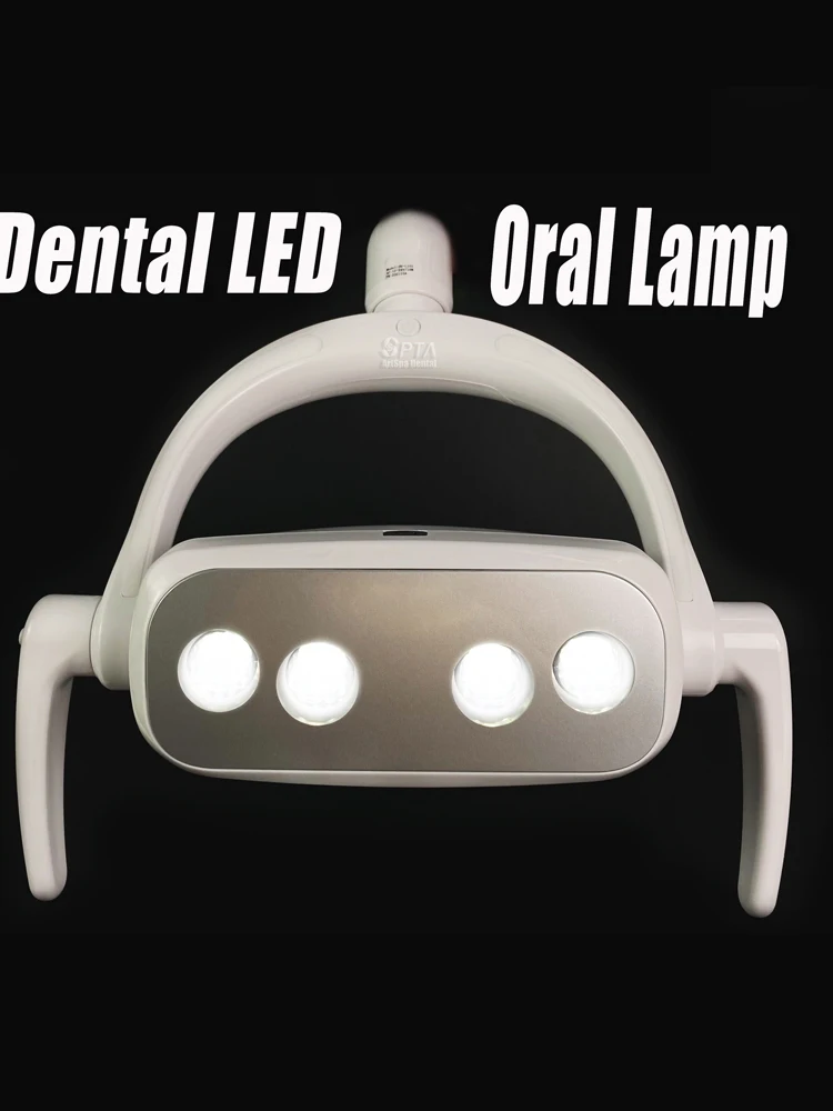 SPTA Dental 4 Lamp with Electromotor Oral Operation Unit Light Sensor Shadowless Installation Contro LED Lamparas Quirofano 18W