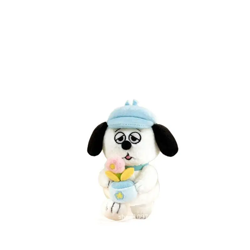 Genuine Peanuts Snoopy Stay-At-Home Diary Series Soft Plush Doll Pendant Stylish Bag Decor Lovely Ornament for Daily Matching