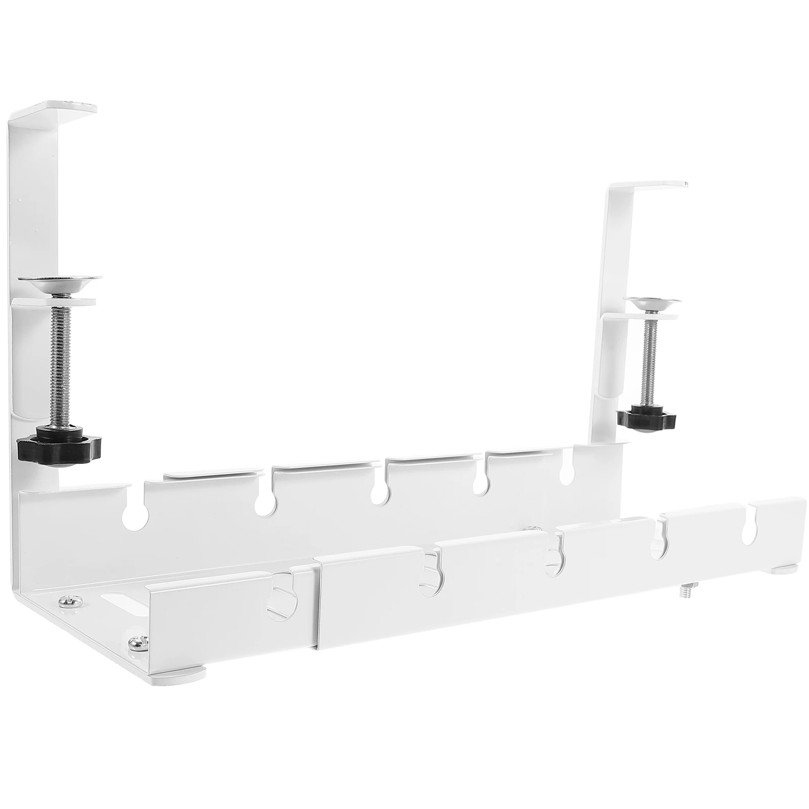 

Management Desk Wire ganizer Under Table Rack Storage Basket Cable Tray Under Desk for Cable Electrical Cord ganization