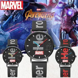 Marvel Men's Watches Waterproof Famous Wrist Watch for Men Luminous Quartz Watch Sport Wathes Men's Clock Reloj Hombre