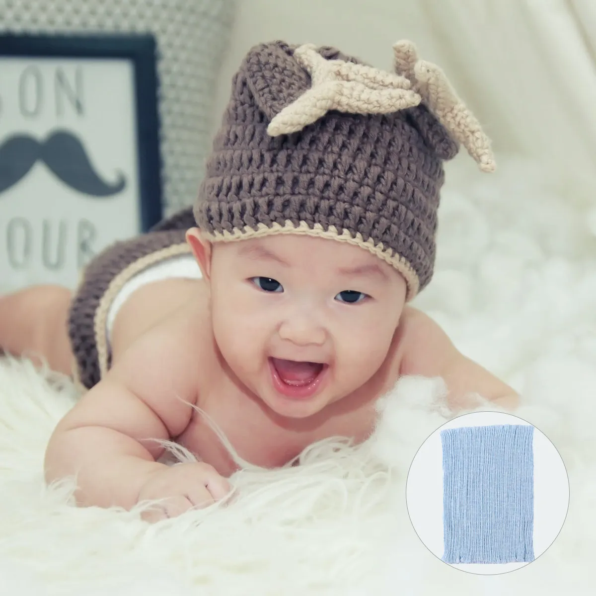

2Pcs Pure Cotton Baby Bellyband for Newborn Infant Toddler Warm Navel Protection Stretchy Skin-Friendly Breathable Umbilical