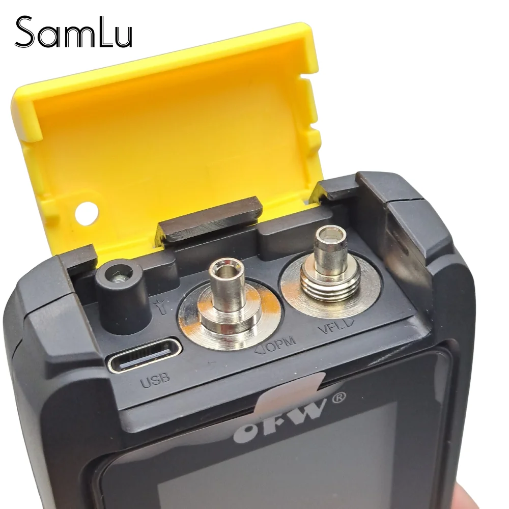 OPM VFL Mini 4 in 1 Optical Power Meter Visual Fault Locator Fiber Optic Light Meter Optic Fiber Tester OPM  VFL