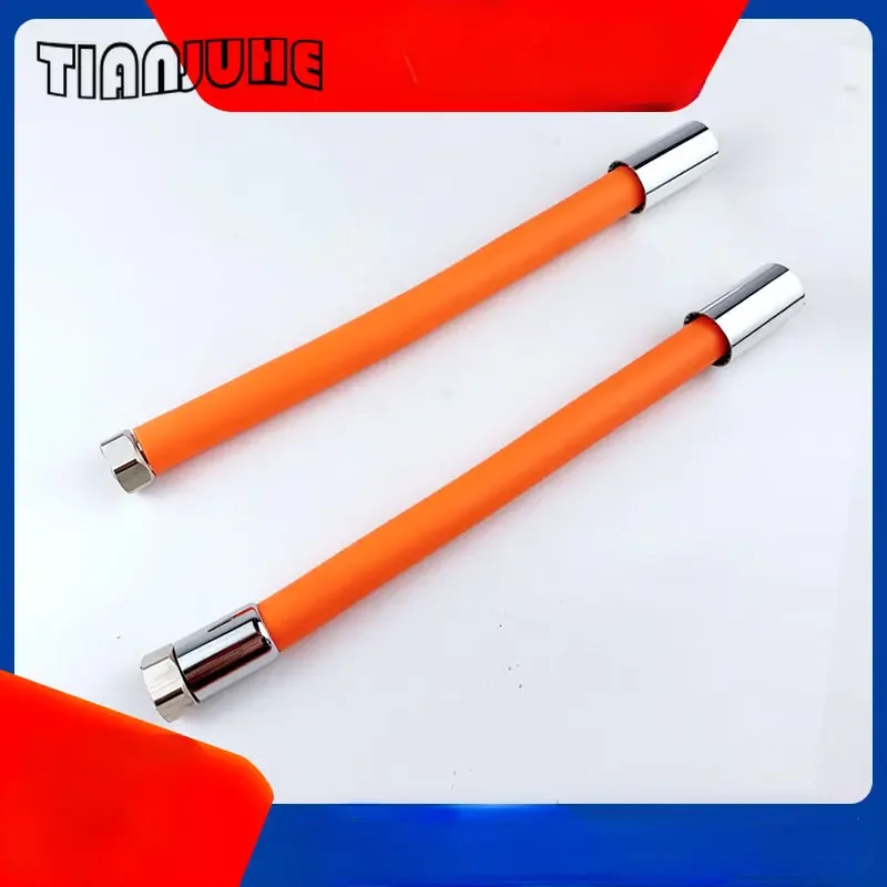 

Universal Foaming Extension Tube 360° Free Bending Faucet Lengthening Extender Adjustable Sink Drain Bathroom Faucet Extender