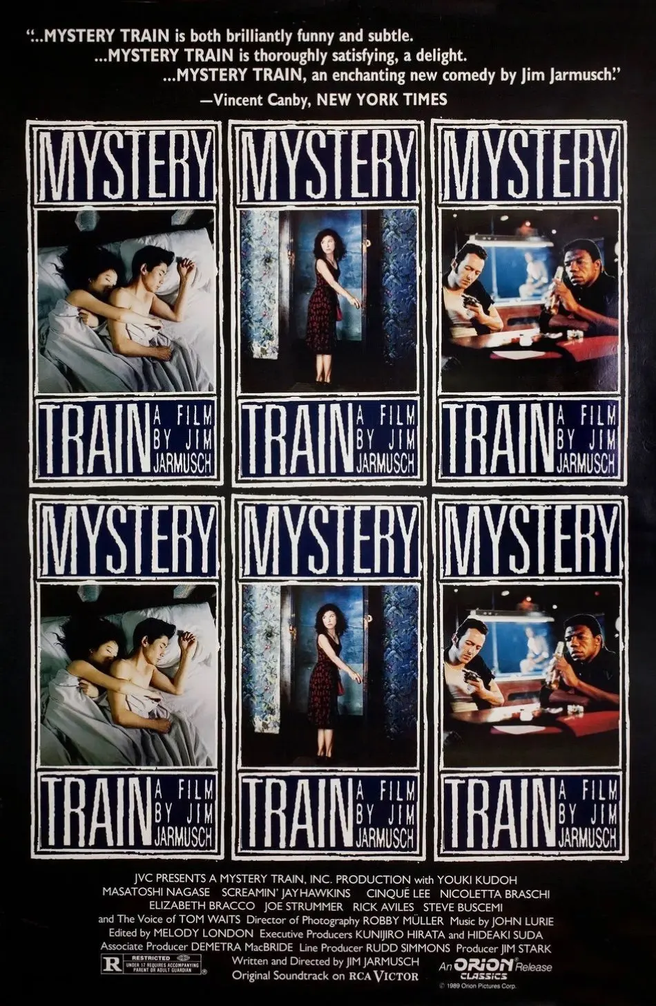 Hot Rare Movie Mystery Train (1989) Art SILK POSTER Wall Art Home Decorative painting