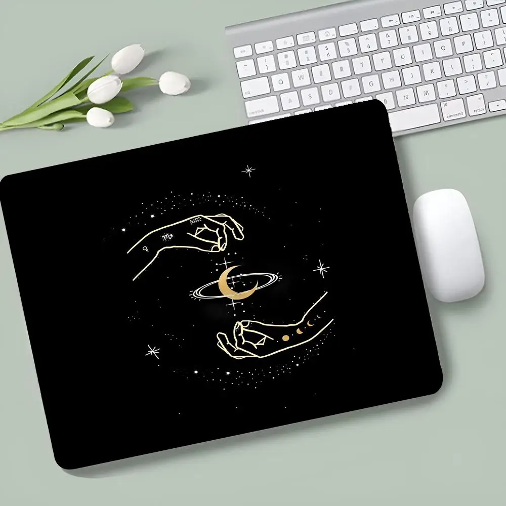 Witch Celestial Hand Line Art MINISO Mouse Pad E-sports players Game Accessories Game Keyboard Pad Gamer Desktop Mat Deskmat Key