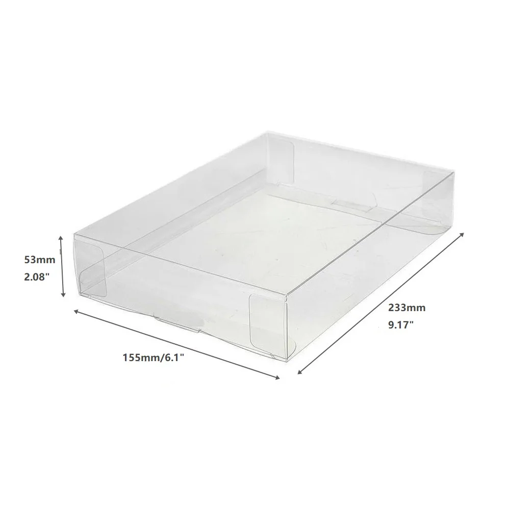 Ruitroliker 10PCS Clear Box Protector Protection Case Sleeve Display Box for GI Joe Classified Series Star Wars Action Figure