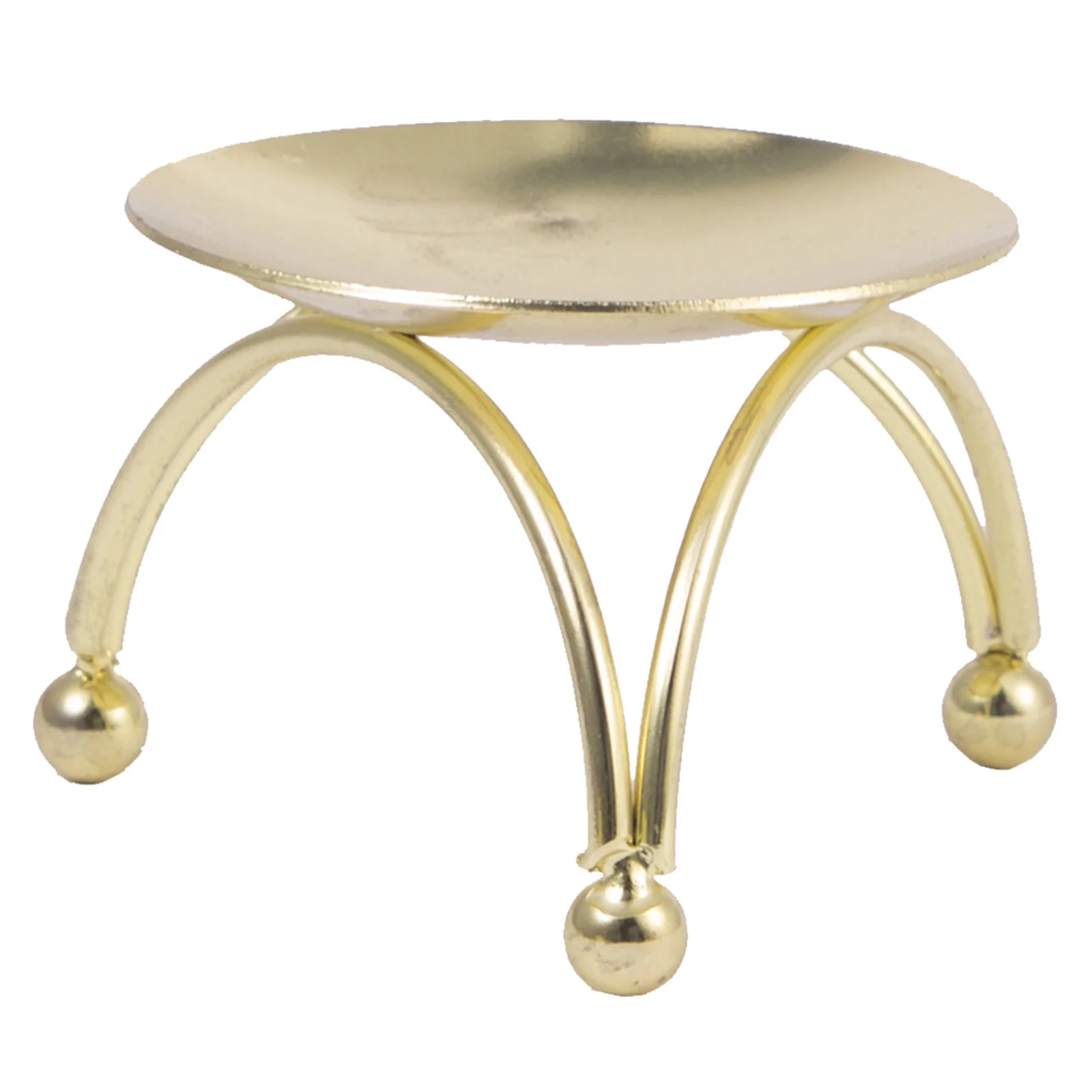 

Metal Holder Retro Style Desktop Candlestick For Home Decor Vintage Metal Holder Tabletop Ornament