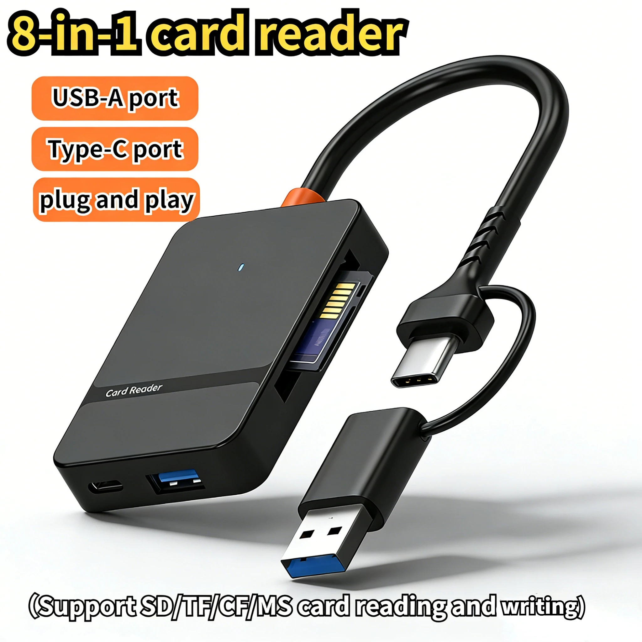 Usb C 8-In-1 Card R…