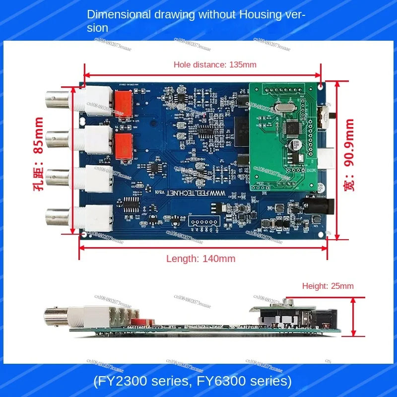 Dual-Channel DDS Signal Generator, Frequency Counter, FY6300, FY2300 Series, Arbitrary Waveform, High-Precision