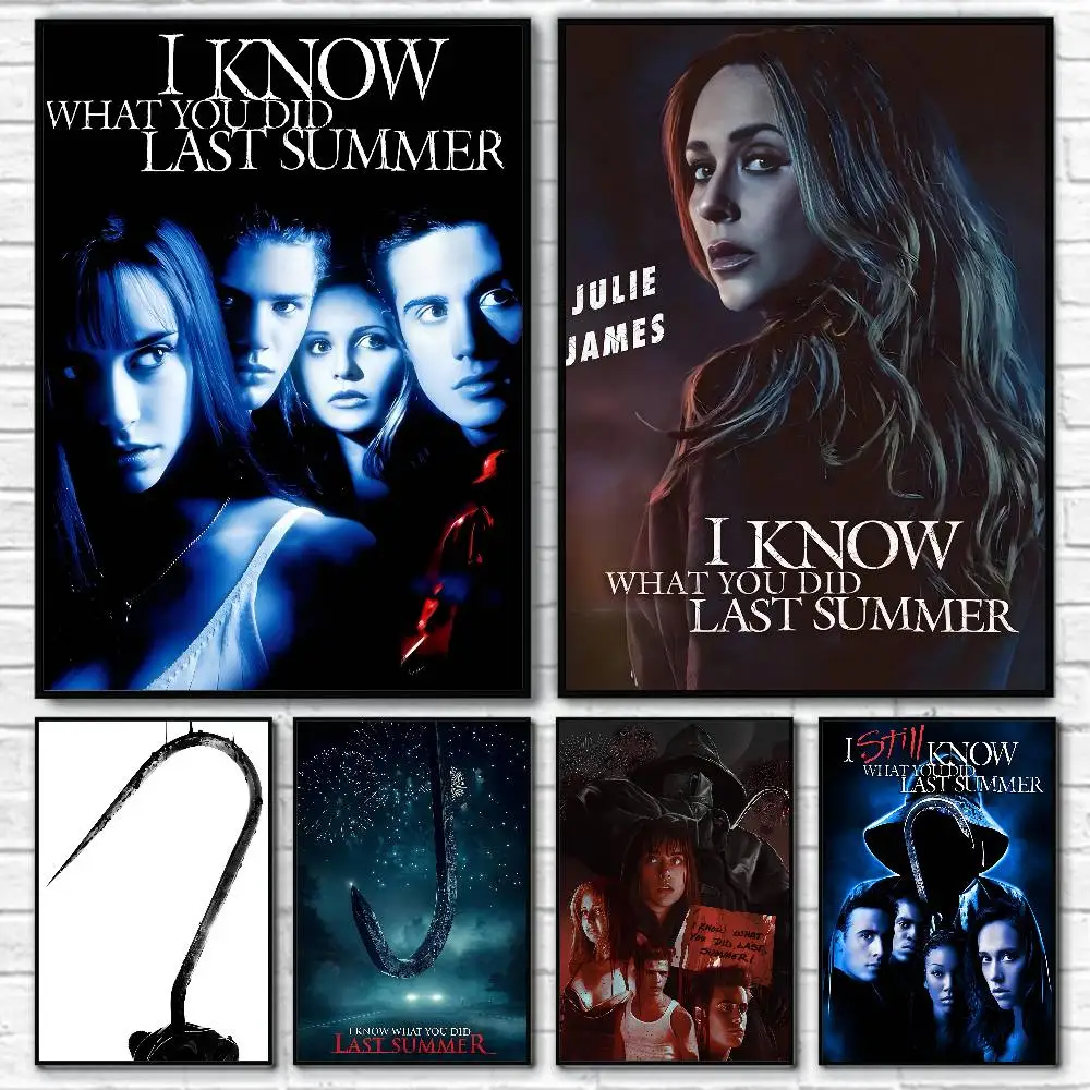 Classic Movie I Know What You Did Last Summer Posters Fancy Wall Sticker for Living Room Bar Decoration Wall Decor
