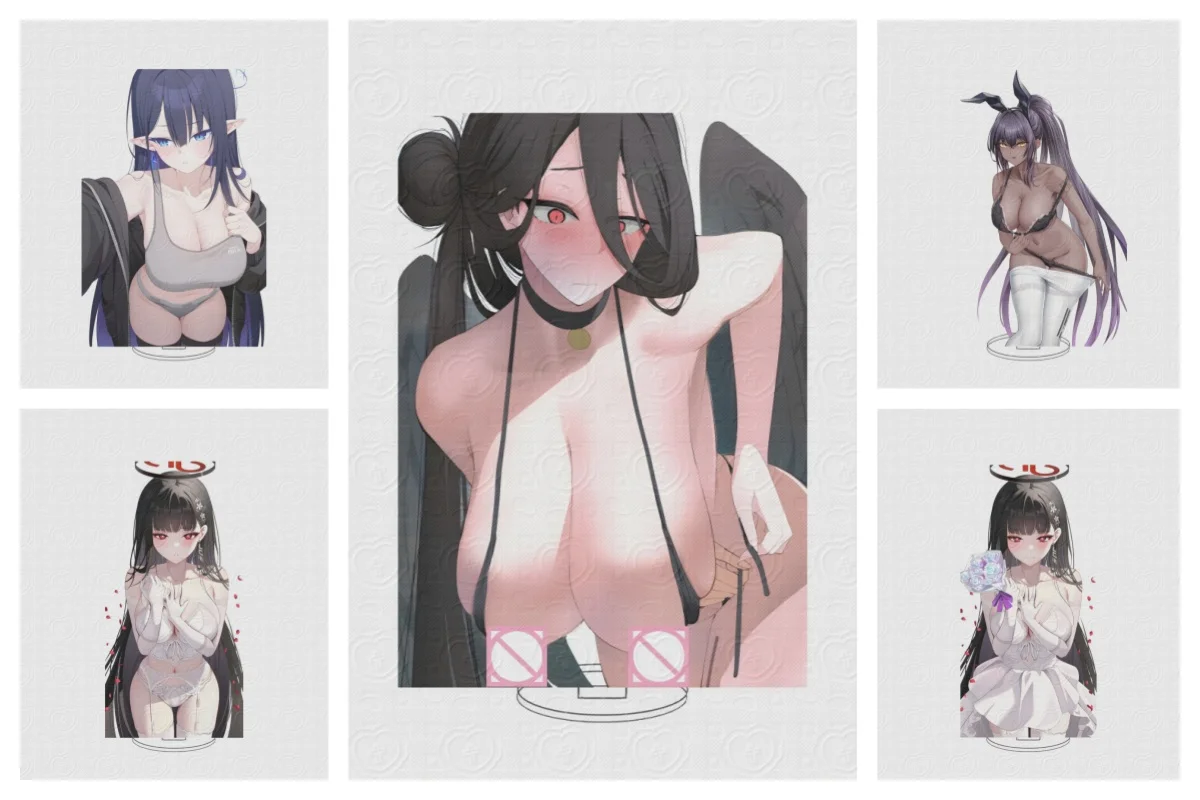 

NEW Charm Anime sexy Blue Archive15CM Acrylic Stand Model Cosplay Characters Ornament Accessories Good Collection Gifts