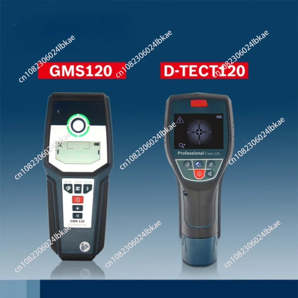 Multifunctional Wall Detector High Precision Gms120/D-tect120 Plastic Water Pipe Cable Metal Wire