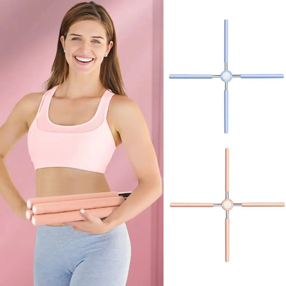 Yoga Pole Hunchback Corrector Adjustable Stainless Steel Body Stick Cross Open Back Standing Training Stick Gym Sports Equipment