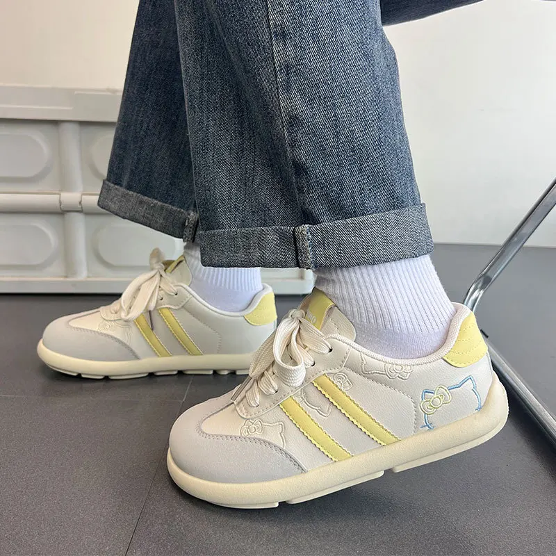 

Женские повседневные кеды на толстой подошве из канваса, весна-осень 2025, универсальный студенческий стиль, низкий вырез, резиновая подошва, цветные