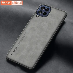 Case For Samsung A42 M42 5G Luxury PU Leather Phone Case For Samsung Galaxy A12 A22 M12 M22 M32 4G Silicone Protection Cover