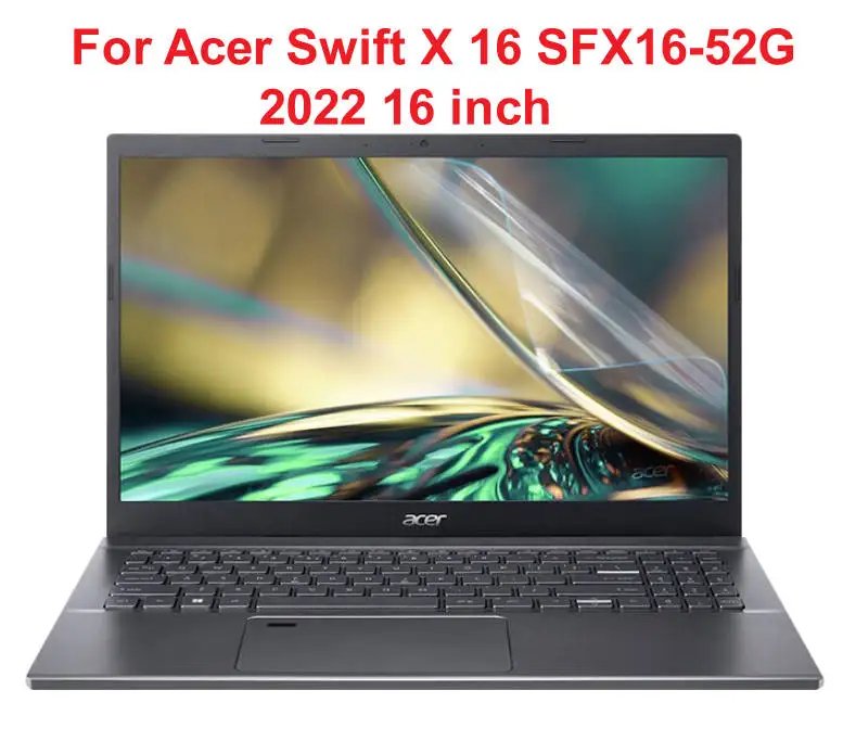 Tpu Keyboard COVER Screen Protector For Acer Swift X 16 SFX16-52G 2022 16 inch (not fit Acer Swift X 16 SFX16-51G  2021)
