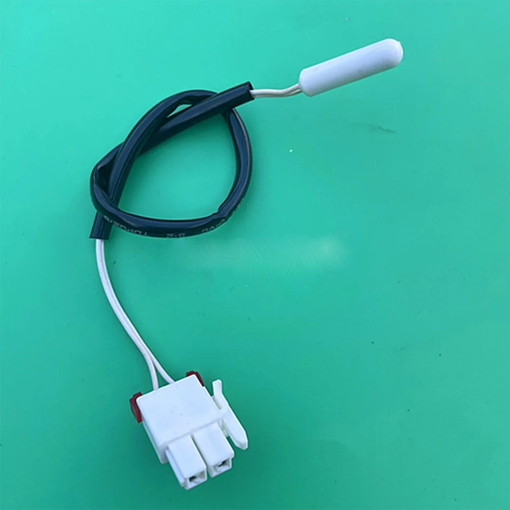 White Plastic Refrigerator Temperature Sensor for Defrost Cycle Monitoring Fits For Samsung For Electrolux 30cm