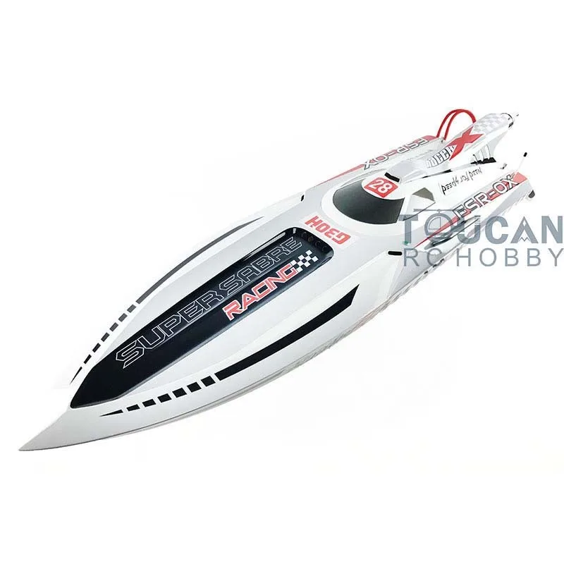 70 km/h Gaso-line ARTR RC Boot G30H 30CC Glasfaser Hochgeschwindigkeits-Rennenfernbedienung Schiffsmodell ohne Radiosystem für Erwachsene