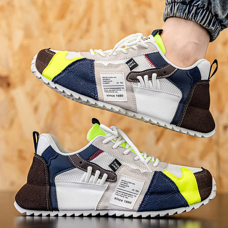 

MAEDEF Men's Sneakers Walking Shoes Man Lightweight Breathable Casual Sports Sneaker Men Comfortable Versatile Men's Flat Shoes