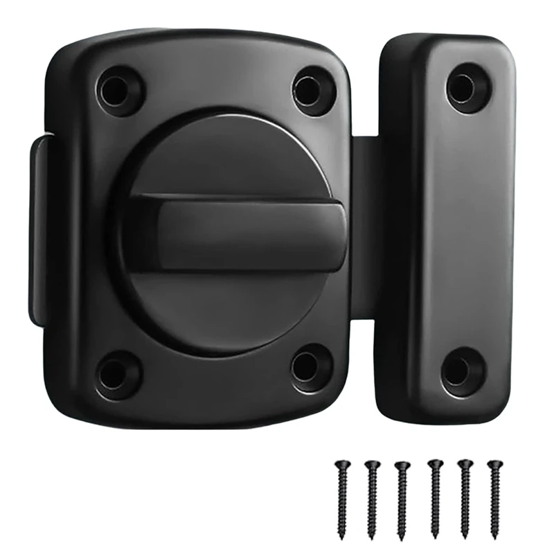 

Rotary Door Latch, 180 Degree Switch Bedroom Interior Door Latch, Knob French Sliding Door Latch Interior Door Lock