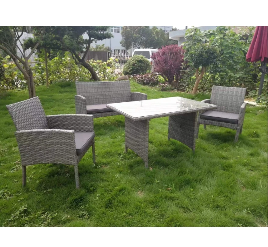 

Outdoor Sofa Set PE Rattan Furniture Living Room Hotel Villa Park Courtyard Apartment Outdoor Furniture