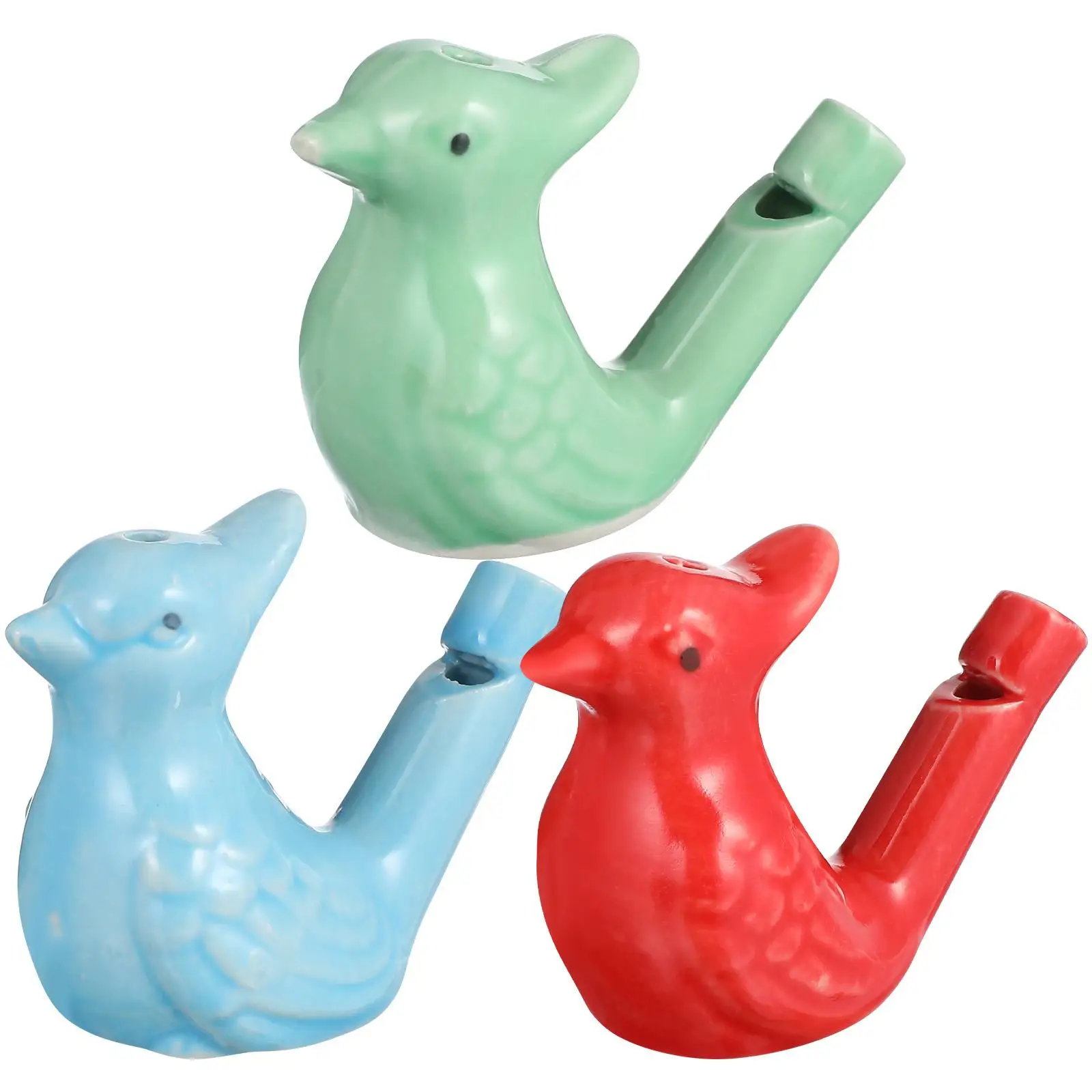 Kids Party Favors Bird Call Whistle Baby Toys Musical Instruments Whistles Funny Sounding Song Cartoon Caller Tongue