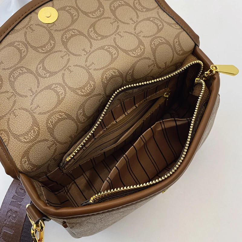 حقيبة كتف نسائية ذات علامة تجارية فاخرة حقيبة يد جلد نابا ناعمة بتصميم بسيط ومحفظة كروس للاستخدام اليومي #5