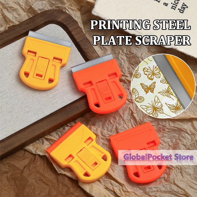 Print Removal Spatula - [TG823]Nail Art Stamping Scraper Multifunctional Cleaning