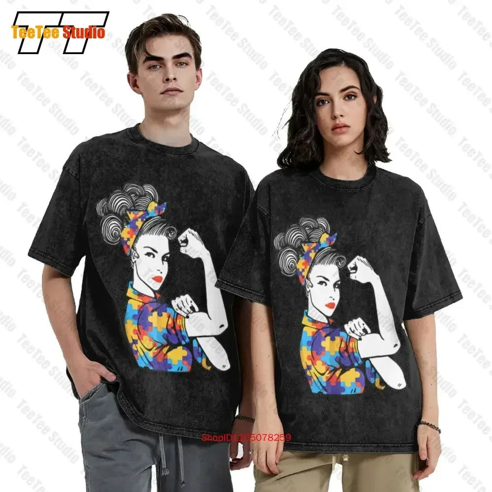 Autism Mom Unbreakable Autism Awareness Vintage Oversized T-Shirt OJH0