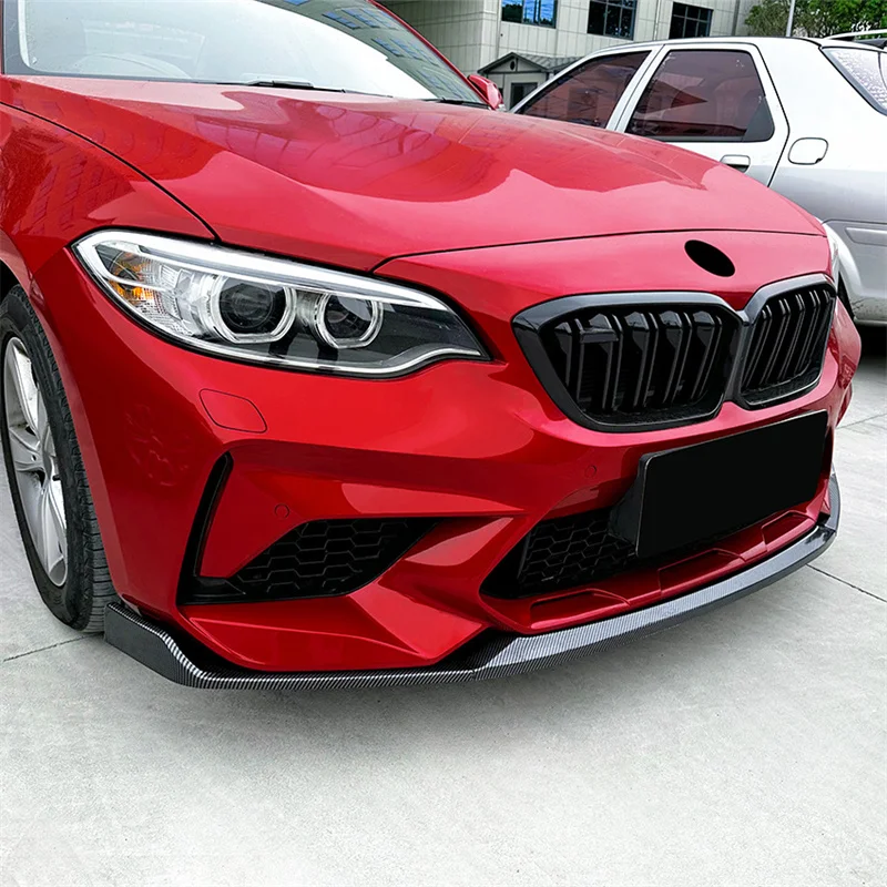 

Для BMW M2 F87 2015-2020 годов ABS передний бампер диффузор для губ разделитель аксессуары для предотвращения столкновений комплект кузова
