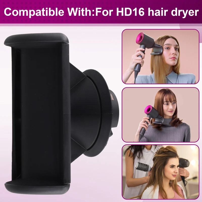 เครื่องเป่าผม Magnetic Hood Dhape Anti-Flying Diffuser หัวฉีดสําหรับ Dyson HD16 เครื่องเป่าผมแม่เหล็ก Hood Dhape Anti-Flying