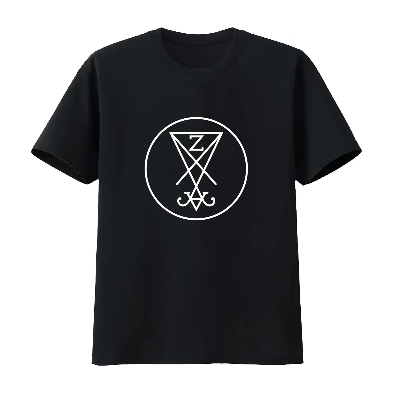 Zeal Ardor Art T-Shirt Summer Casual Cotton Tee Oversized Streetwear Tops Vintage Graphic Print Loose Fit Short Sleeve