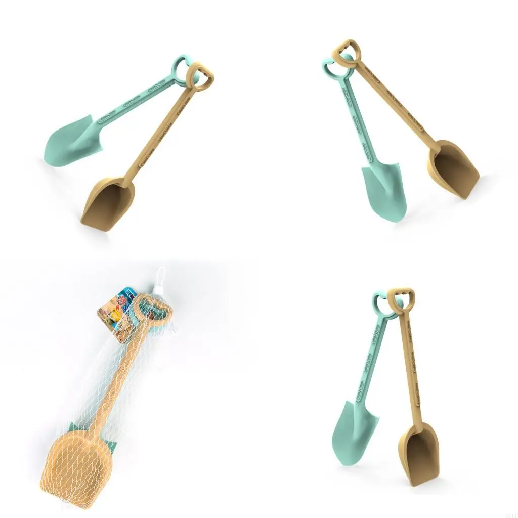 

Children Beach Shovel Toy Wide Sand Scoops Toy 2PCS Outdoor Sand Play Set Equipment Sand Garden Activity Tool A2UB