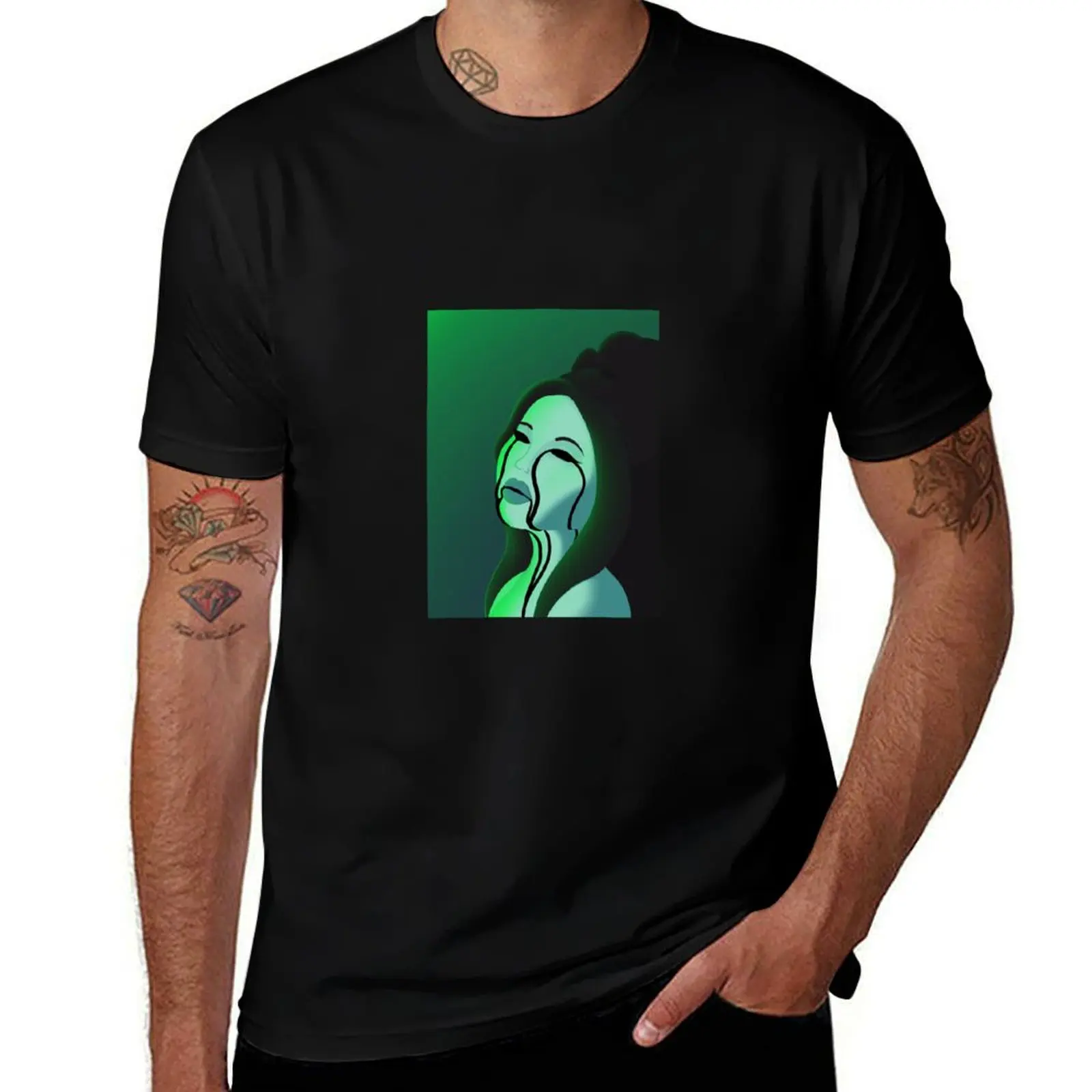 Attention T-Shirt Comfortable Basic Crew Neck Tee T-Shirt