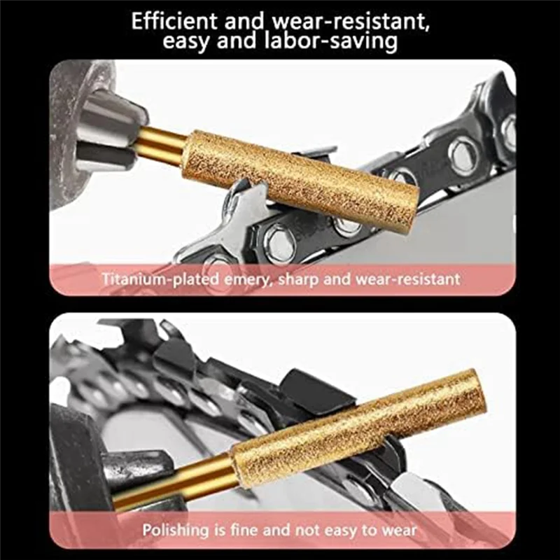 

Y42A-30Pcs Electric Chain Grinder 3 Size Chainsaw Sharpener Bits, For Chain Saw, (5/32Inch, 3/16Inch, 7/32Inch)
