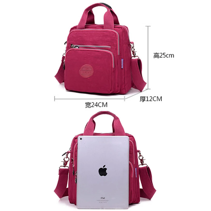 New Casual para Mulher Bolsas Marca Sacos De Ombro Senhoras Designer De Luxo Bolsa Grande Capacidade Dual purpose backpack