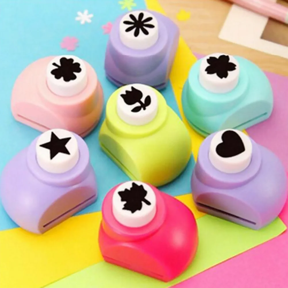 Mini Paper Punch Handmade DIY Handmade Paper Hole Puncher Scrapbooking Craft Punch Machine For Festival Papers and Greeting ( )