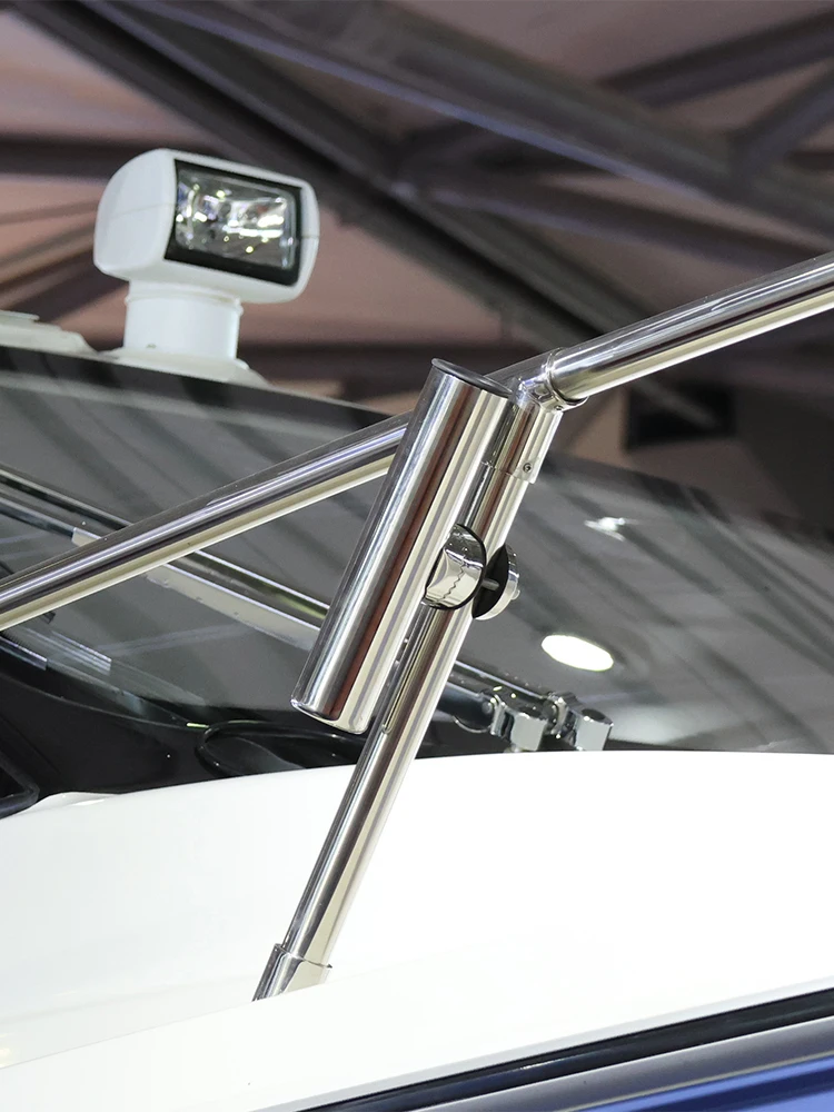 (1 قطعة) الأجهزة البحرية 316 الفولاذ المقاوم للصدأ الصيد رود حامل رف دعم للسكك الحديدية 19-25 مللي متر 25-32 مللي متر 32-50 مللي متر اكسسوارات للقوارب