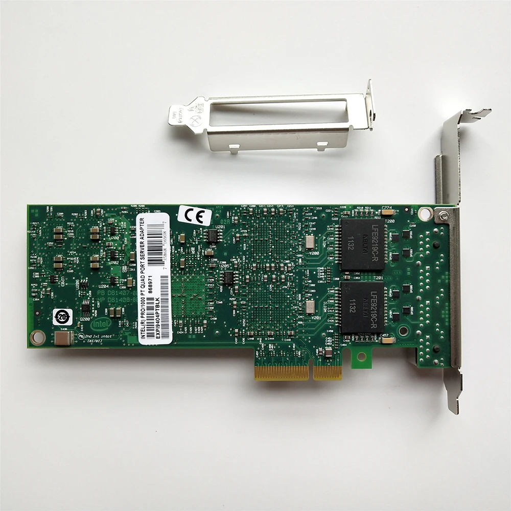 Voor INTEL EXPI9404PTLBLK Gigabit vierpoorts netwerkkaart 82571 EXPI9404PTL