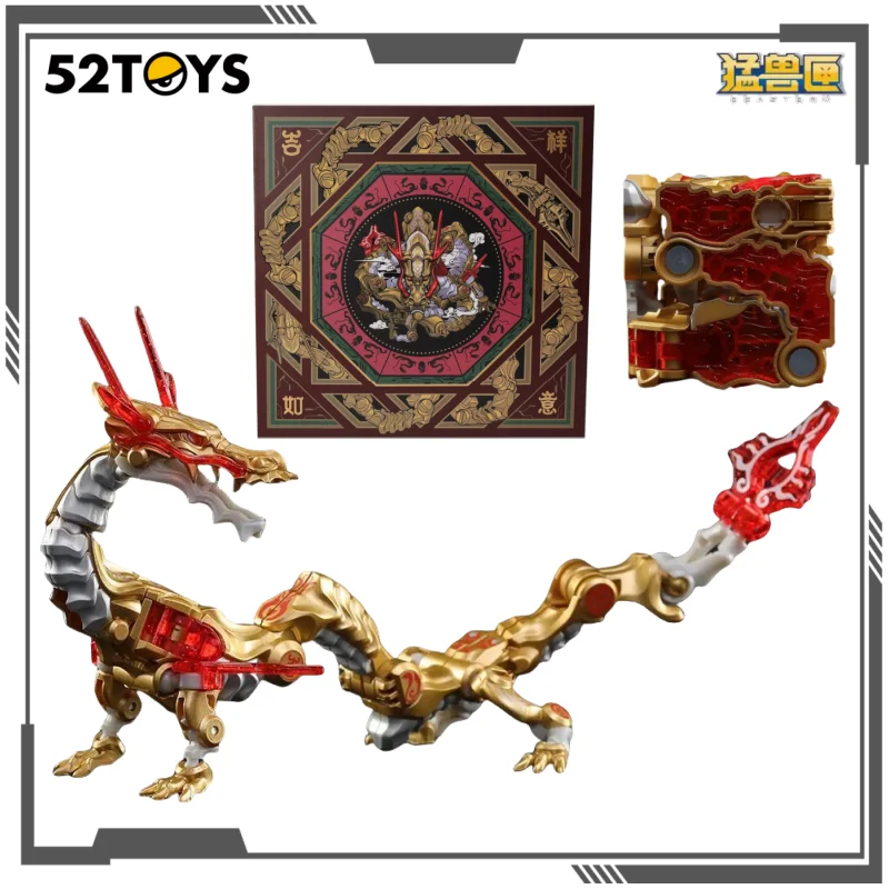 

52TOYS, оригинальная серия INFINTYBOX IB-04, китайский дракон, золотой дракон, игрушка-трансформер, фигурка меха, коллекционные подарки для мальчиков