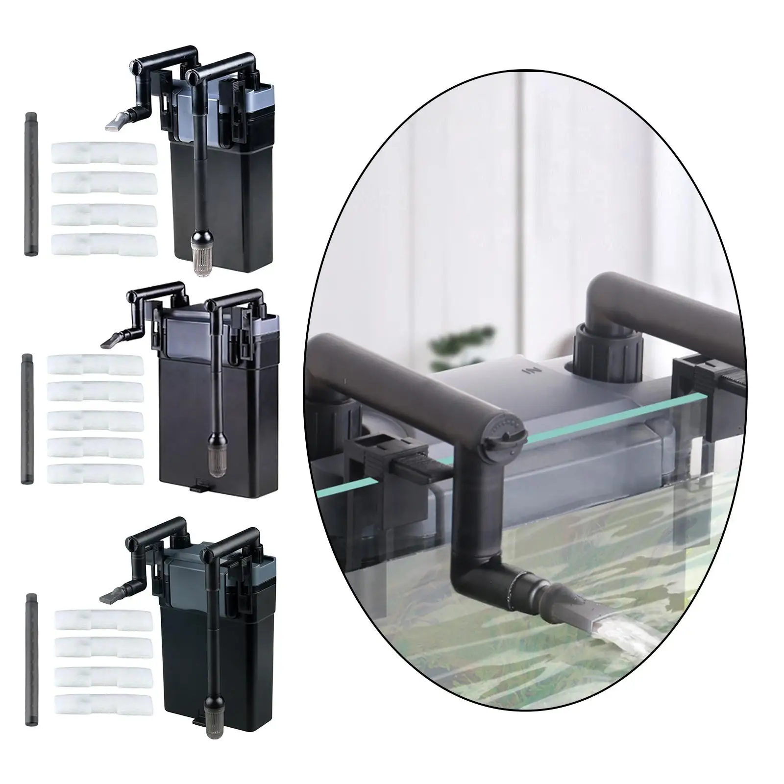 

Внешний канистровый фильтр для аквариумов с морской и пресной водой