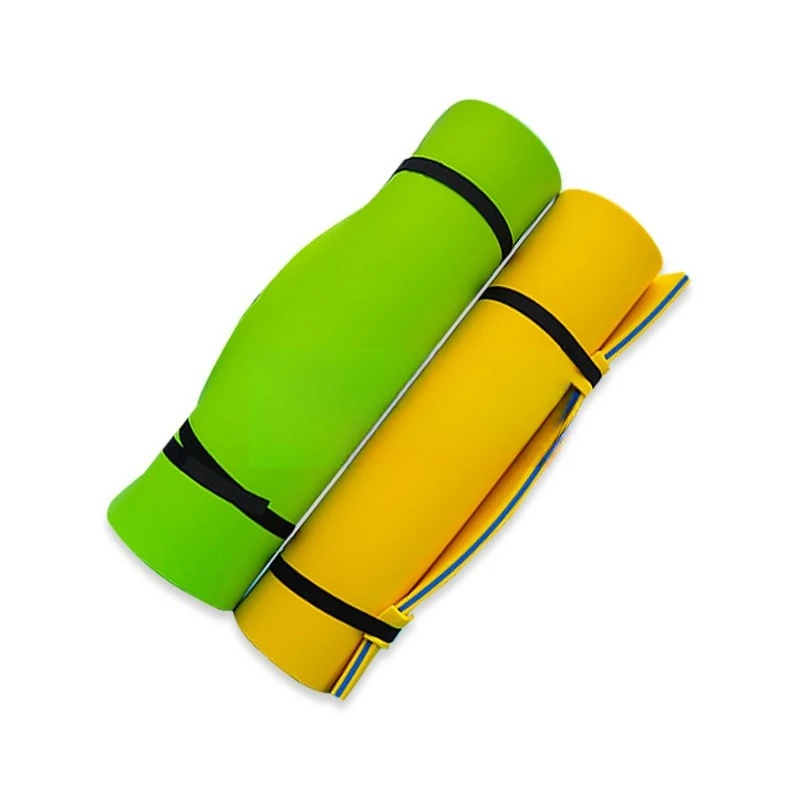 Water game floating mat Color three-layer thickened perforated foam entertainment floating bed Floating blanket