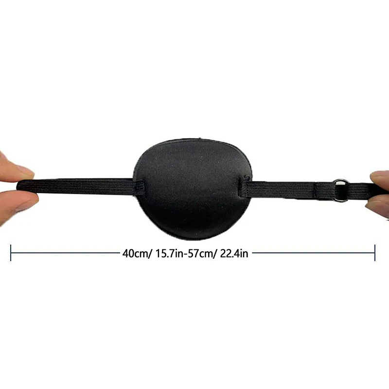 大人と子供のための眼帯,調節可能な柔らかい弱視,左または右の目,大人,1個