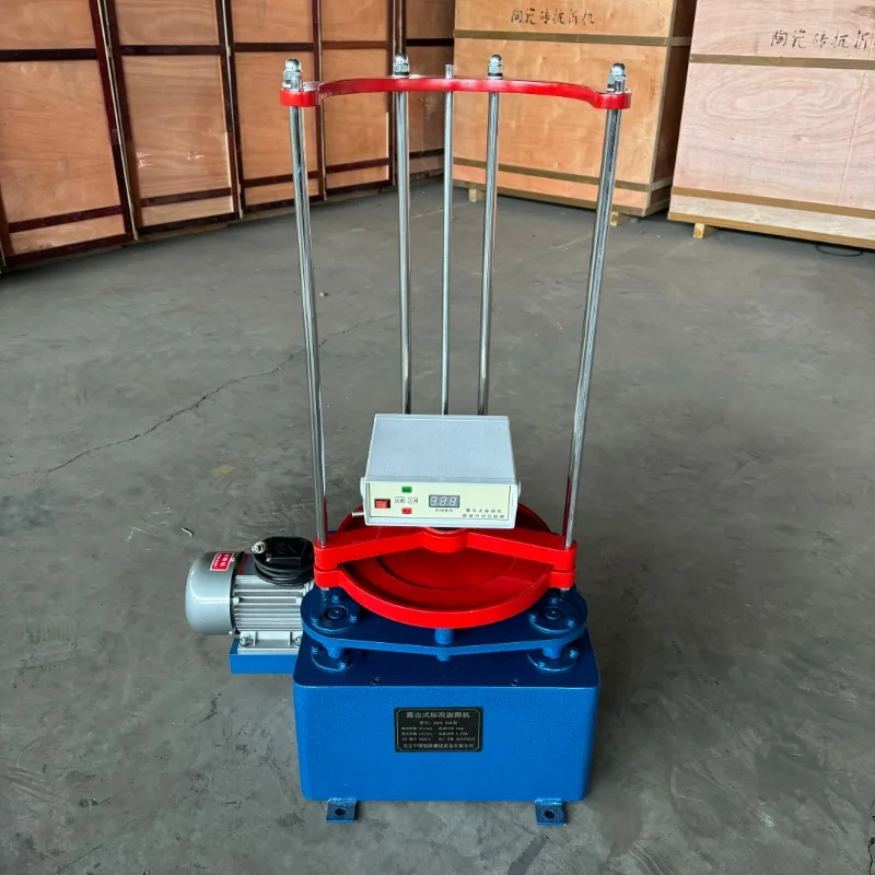 Agitador de peneira vibratória de laboratório EN 932-5 compatível com ISO 565 220V Equipamento de teste de solo com 1 ano de garantia