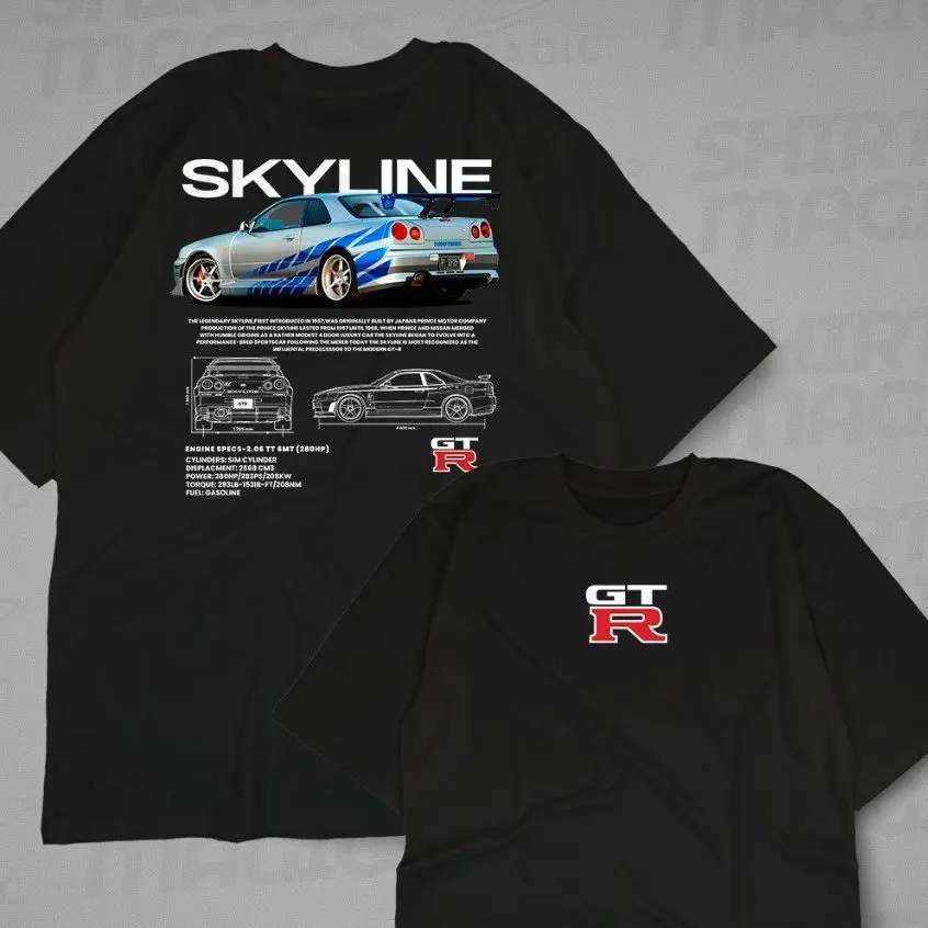 

Summer New T-shirt American Retro Short-sleeved Printed European and American Car and Motorcycle Series T-shirt Top