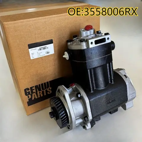 Cummins 엔진 6CT 8.3L C8.3 엔진 용 3558006X 에어 브레이크 압축기의 새로운 고품질