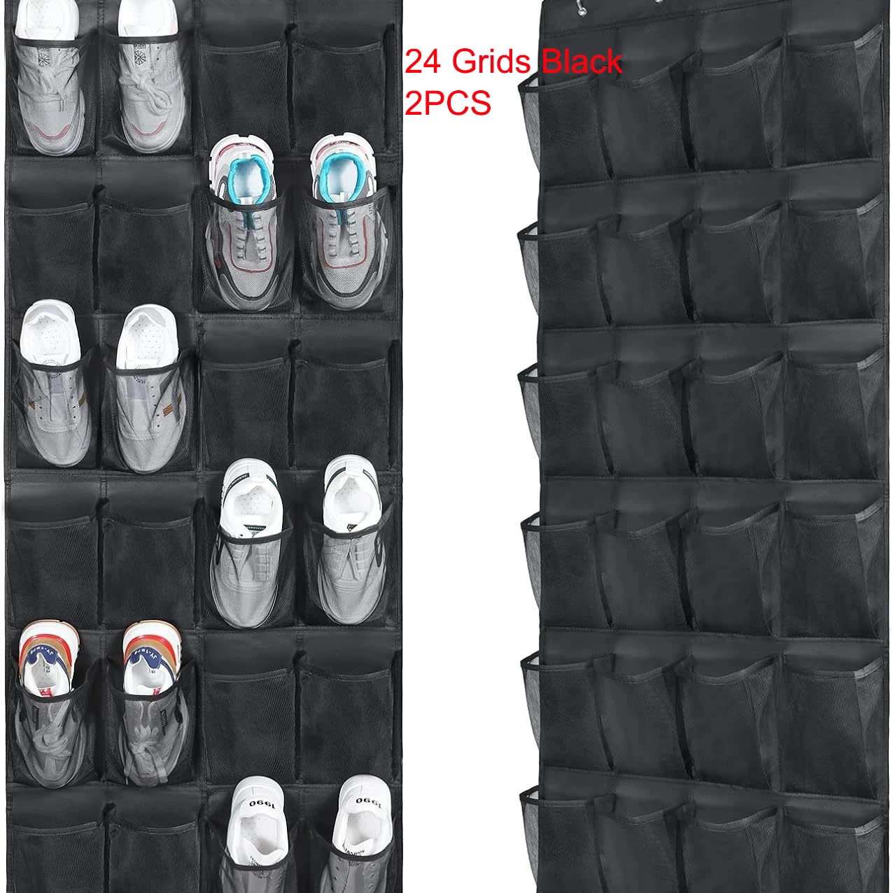 24 Grid Black 2PCS