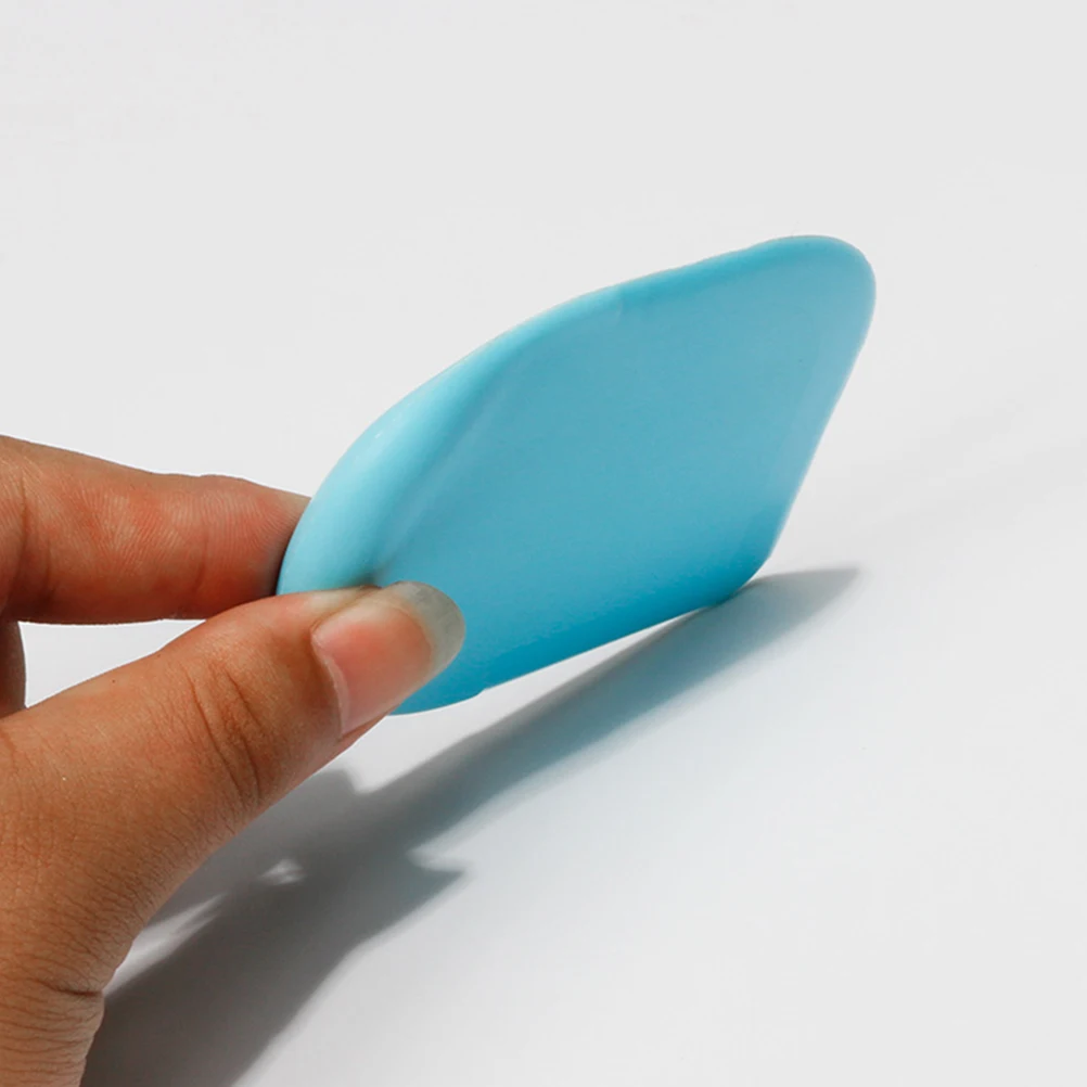 

3Pcs Dough Cutter Blue Heat Resistant Plastic Cream Spreader Baking Supplies Household Kitchen Tool Cake Scraper Reusable Easy