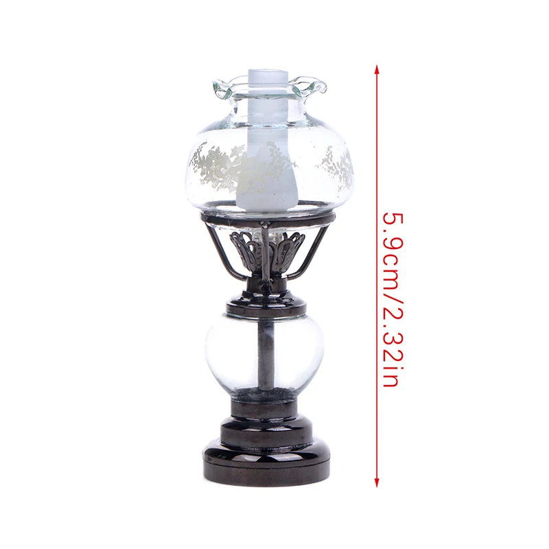 1:12 Dollhouse Miniature LED Light Candlestick Lamp Desk Lamp Home Lighting Model Furniture Decor Toy Doll House Accessories